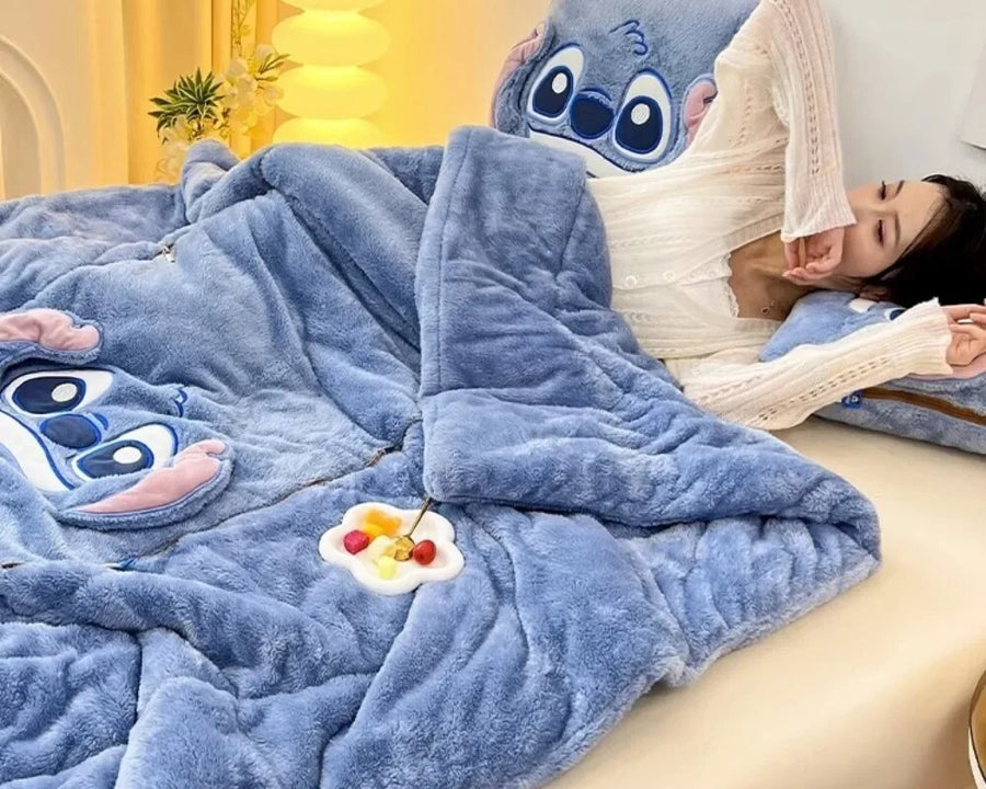 ComfyNest | Varmt og hyggeligt tæppe og puder