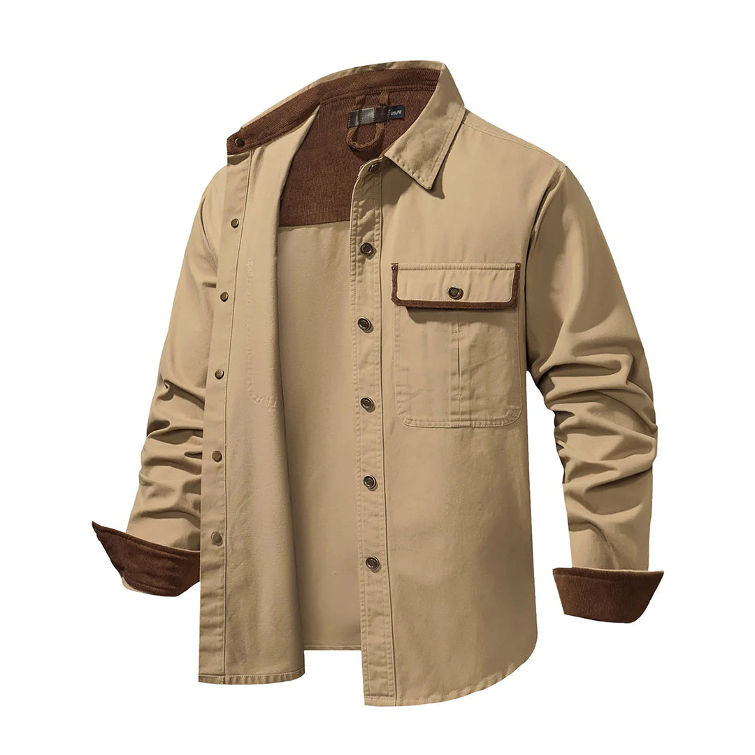 Emilus – Langærmet Button Down skjorte