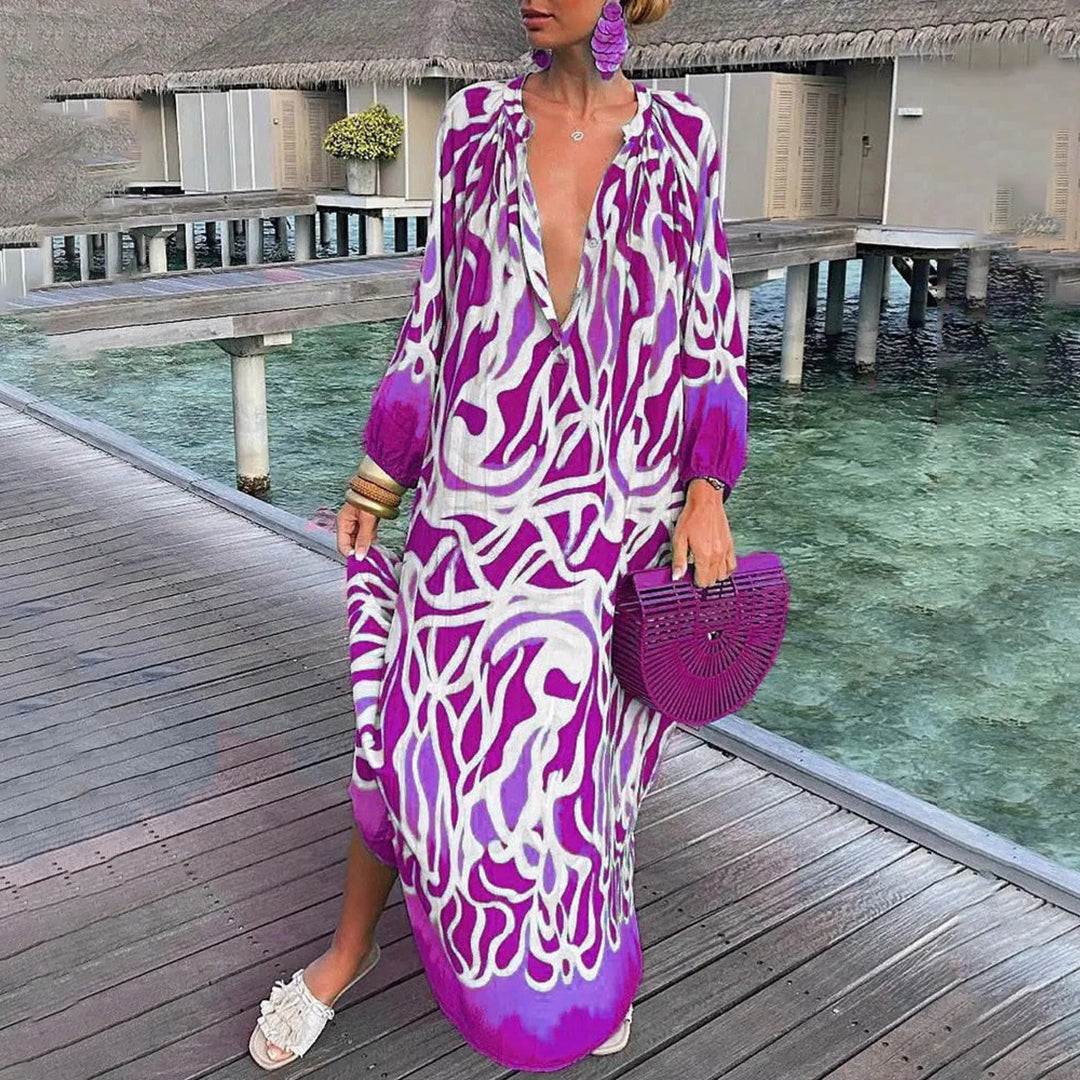 Linnea - Oversized Boho-kjole