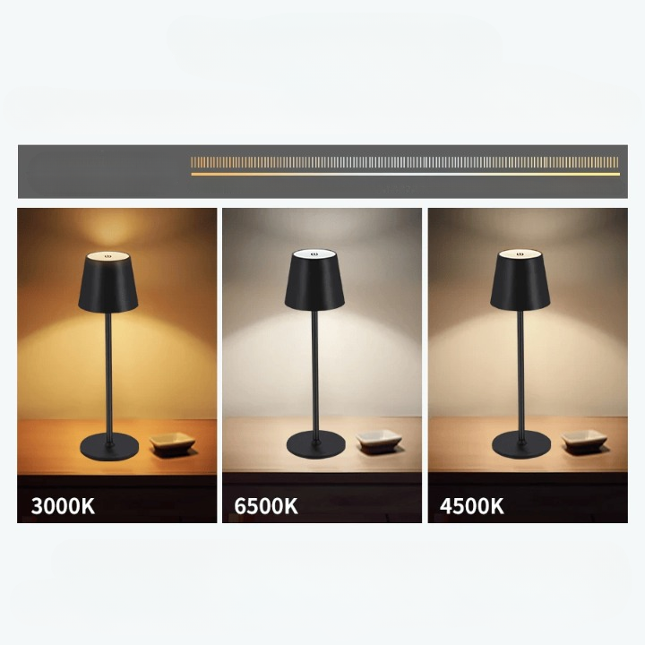 MoodyLamp - LED genopladelig Mood Touch Lighting skrivebordslampe