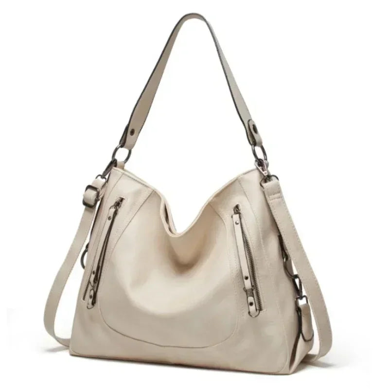 Synne – Chic Slouchy Hobo Taske med skulderrem