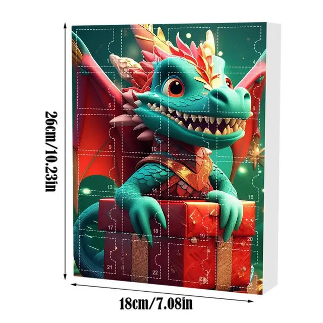 24-dages puslespil Drage Adventskalender