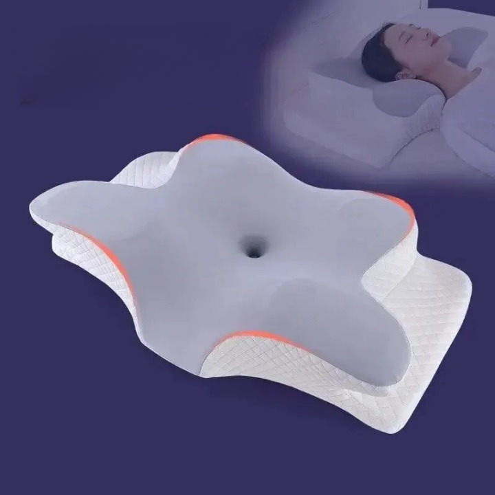Sommerfugleformede Memory Foam-puder