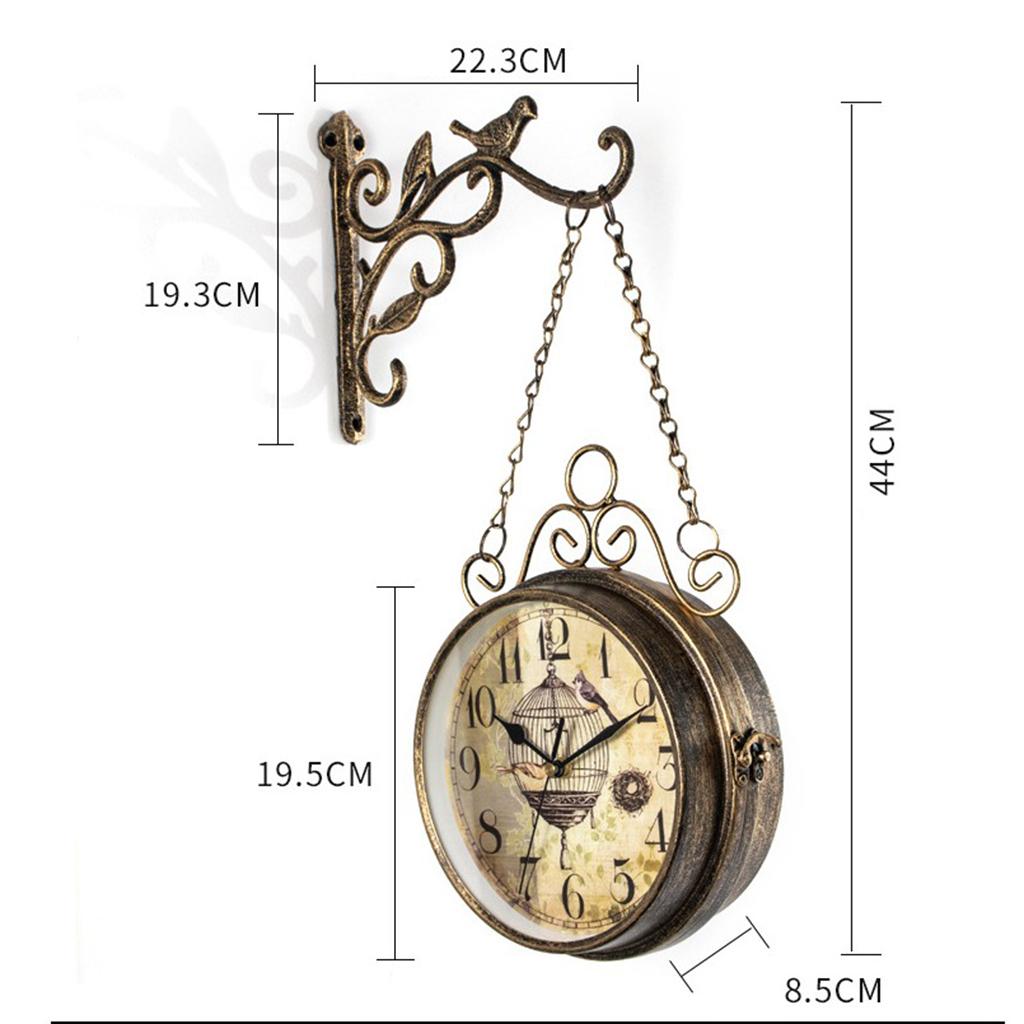 TimelessTracks - Vintage togstationsur til klassisk elegance