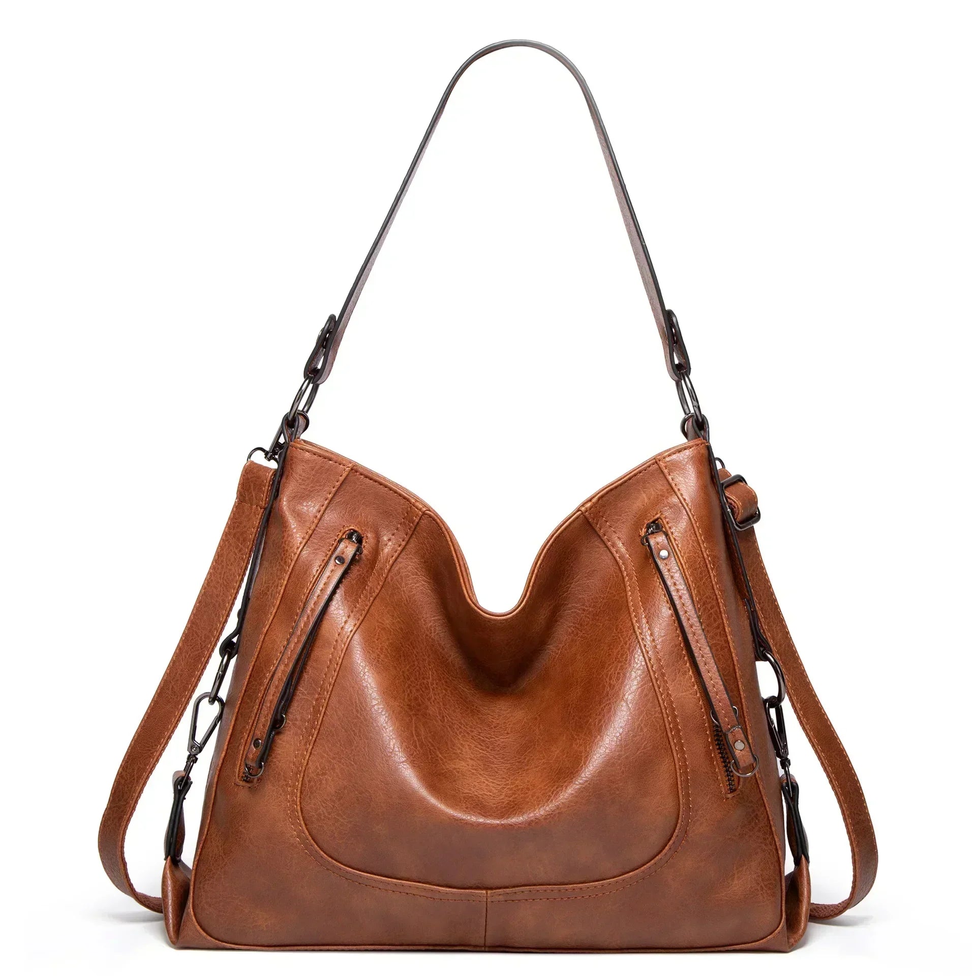 Synne – Chic Slouchy Hobo Taske med skulderrem