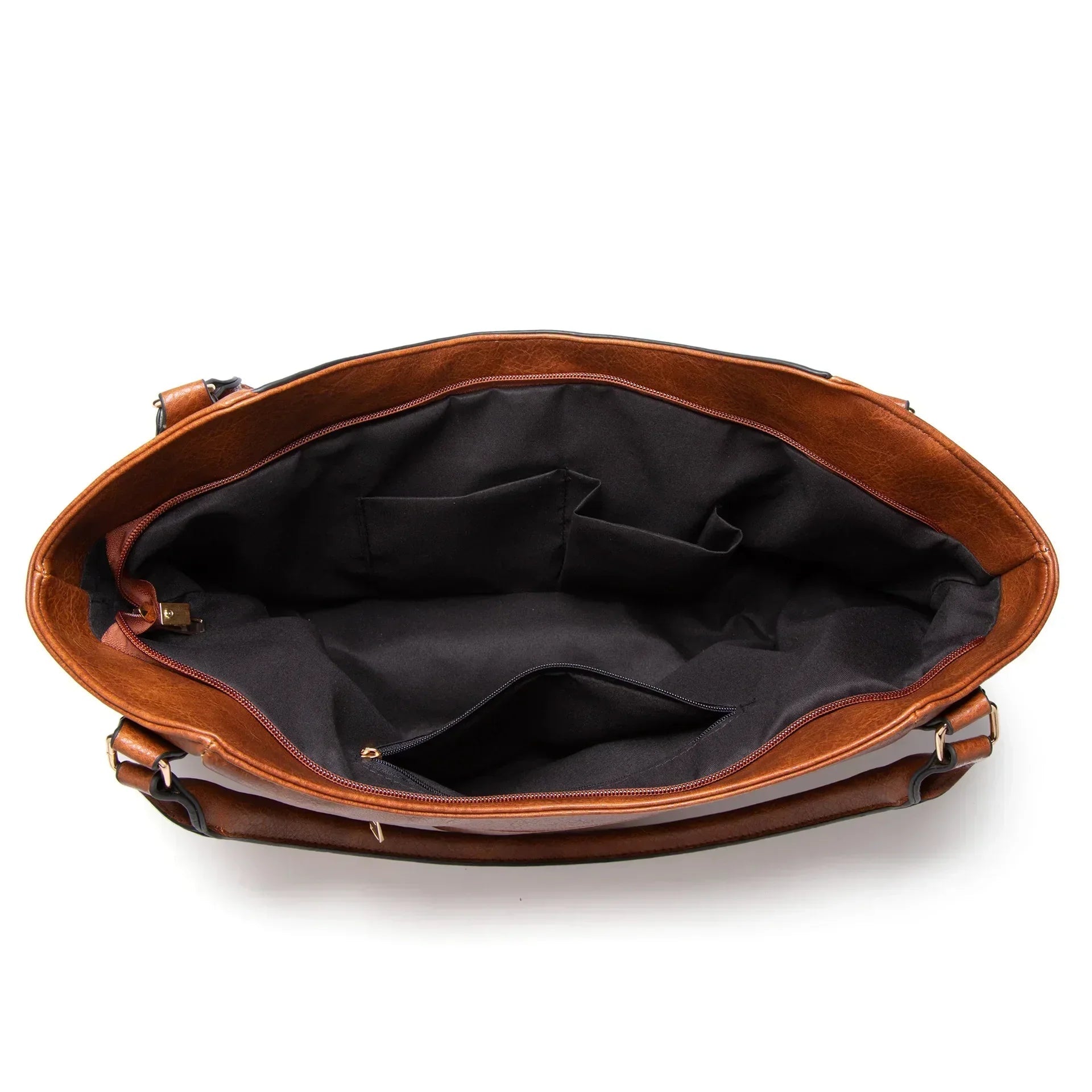 Francine - Elegant skuldertaske med kvastdesign