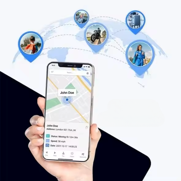 Anti-tabt Mini Worldwide Smart nøglefinder