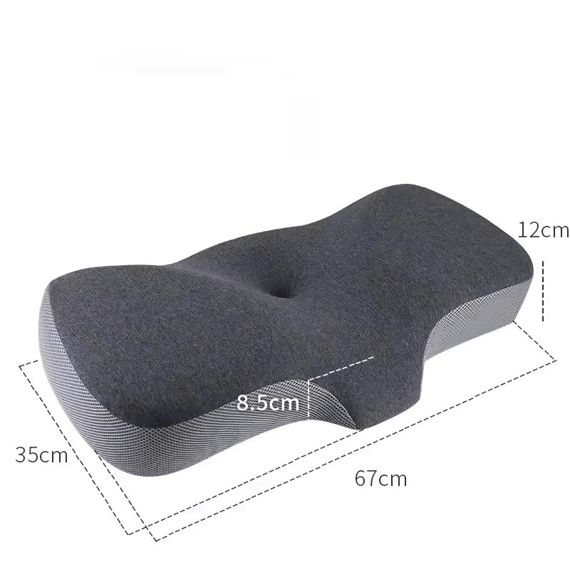Ergonomisk sengetøj i memory skum pudeformet