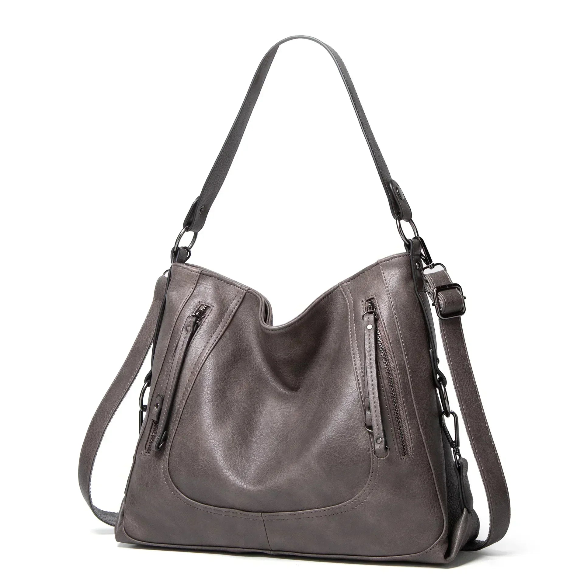 Synne – Chic Slouchy Hobo Taske med skulderrem