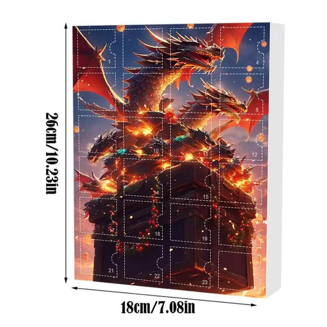 24-dages puslespil Drage Adventskalender
