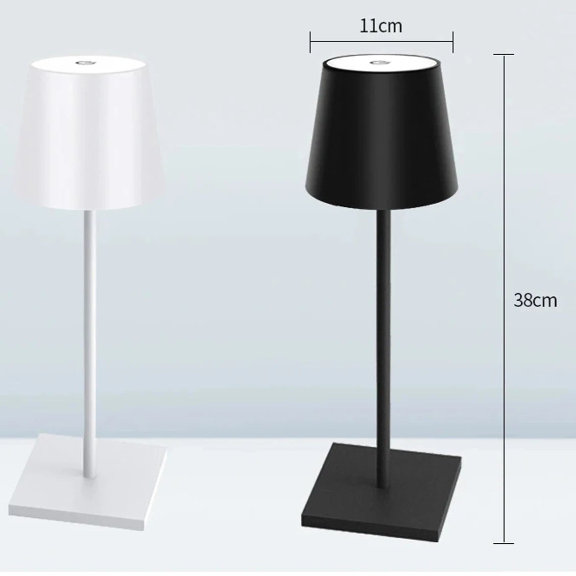SwitchTouch - Trådløs USB genopladelig bordlampe