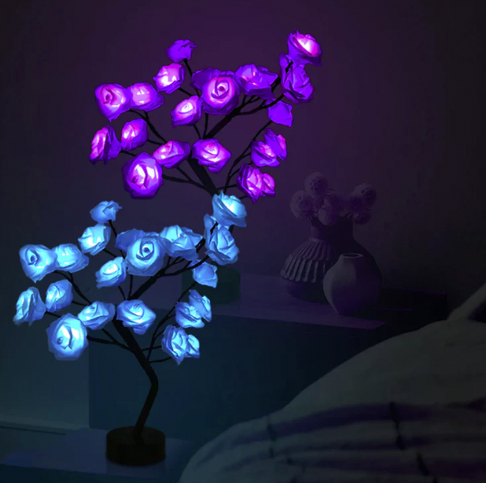 BloomVerve - Strålende rosenlampe