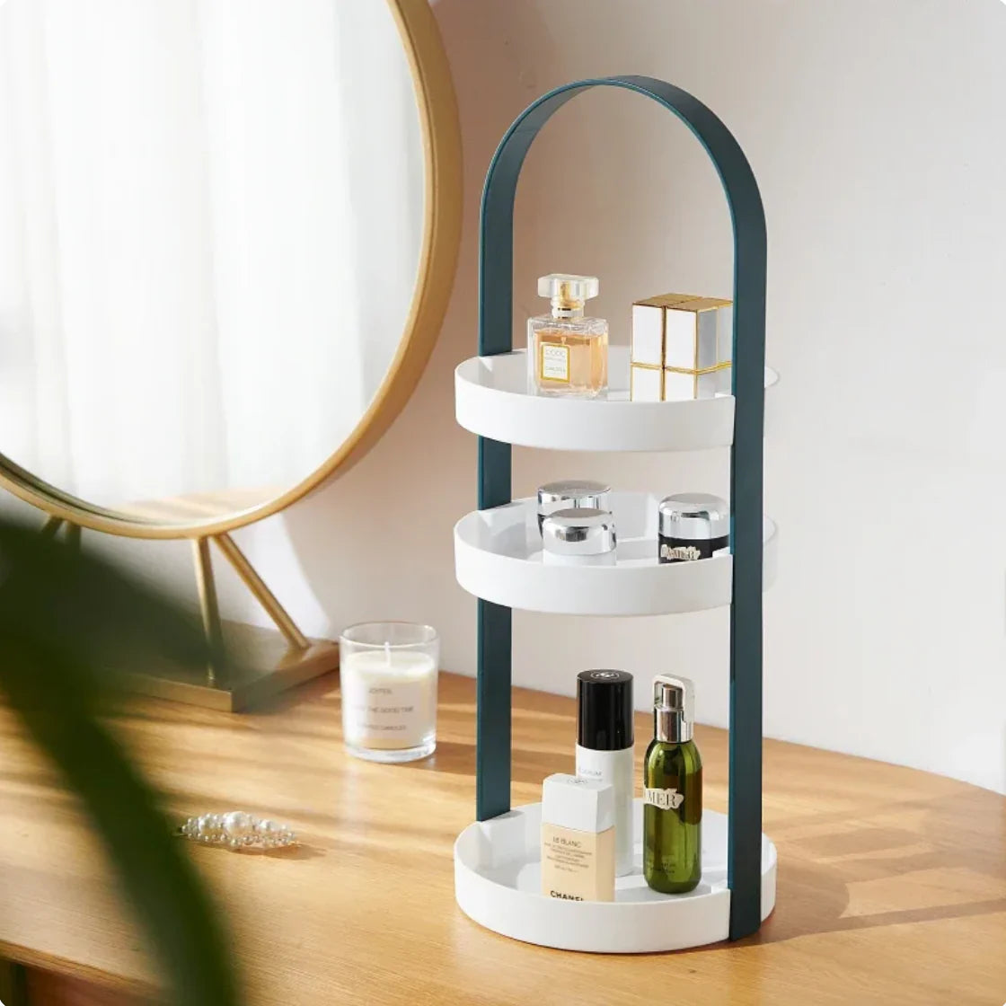 BeautyNest - Chic multi-rums arrangør til din kosmetik