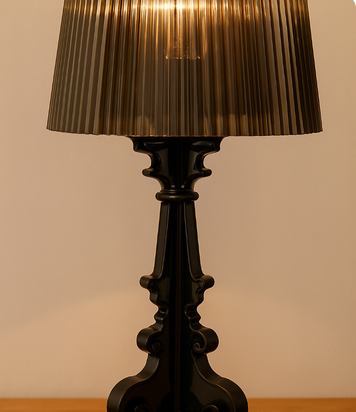 Opulenza – Luksuriøs Bourgie Bordlampe i Barokstil