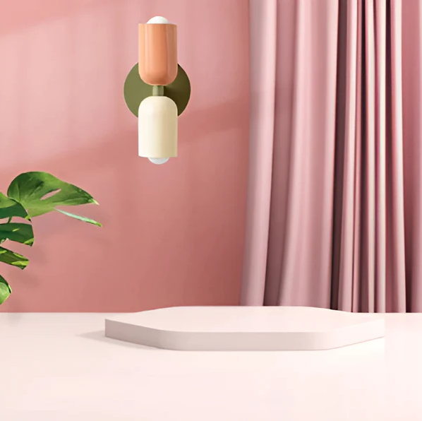 LumiGlow - Dobbeltsidet vintage moderne væglampe