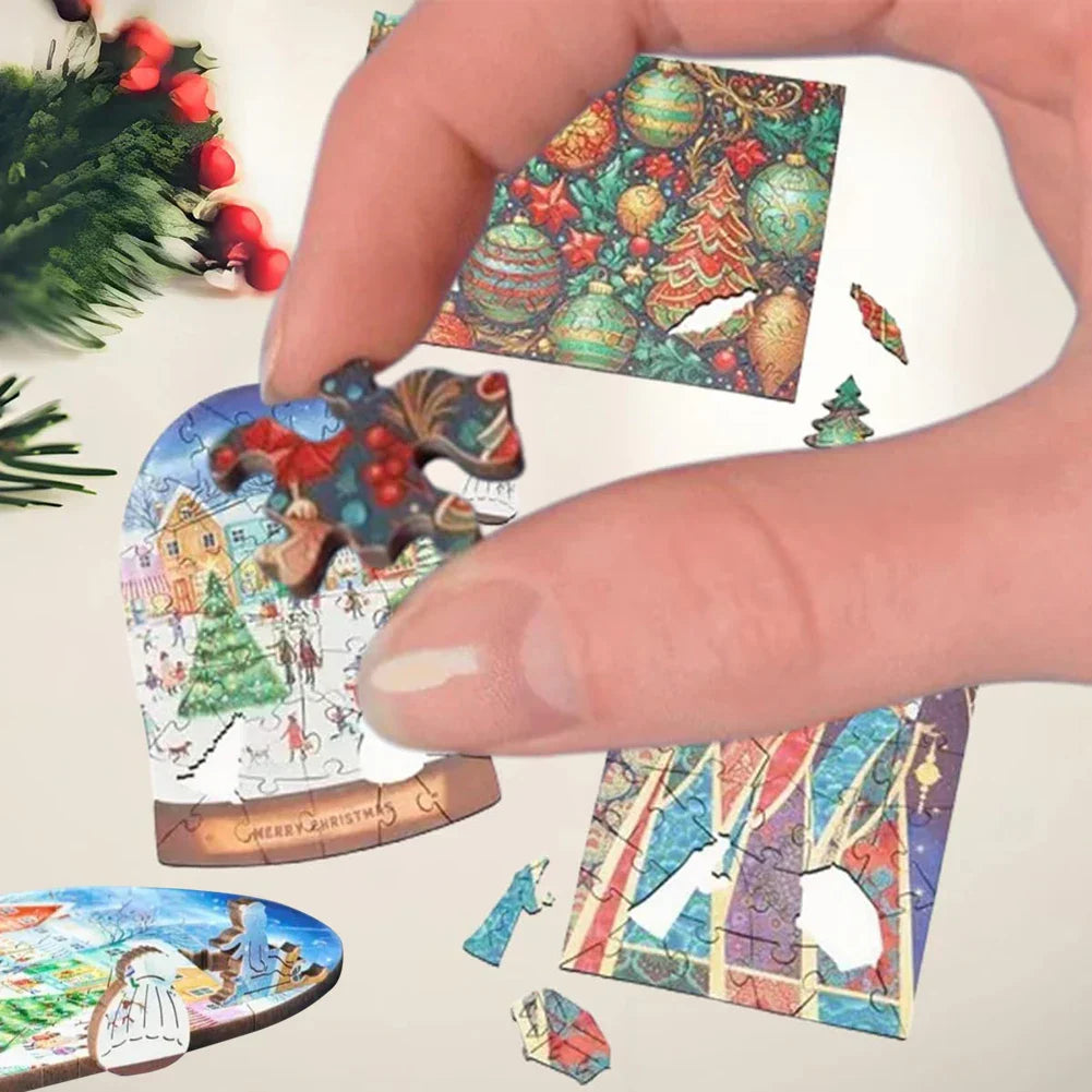24-dages julepuslespil adventskalender