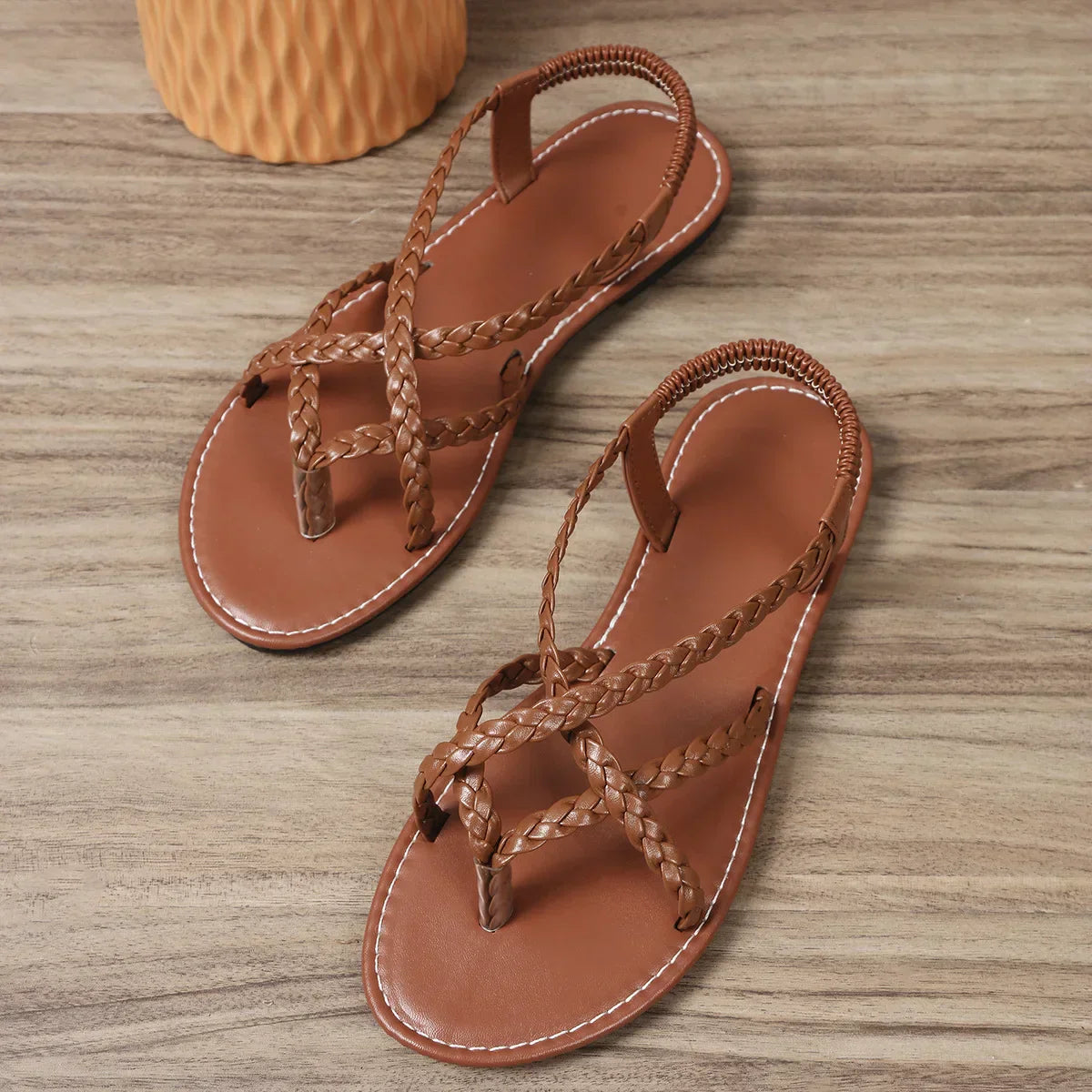 Camilla - Flade sommersandaler