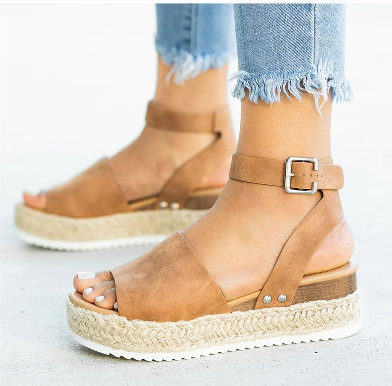 Larissa - Elegante sandaler med åben tå