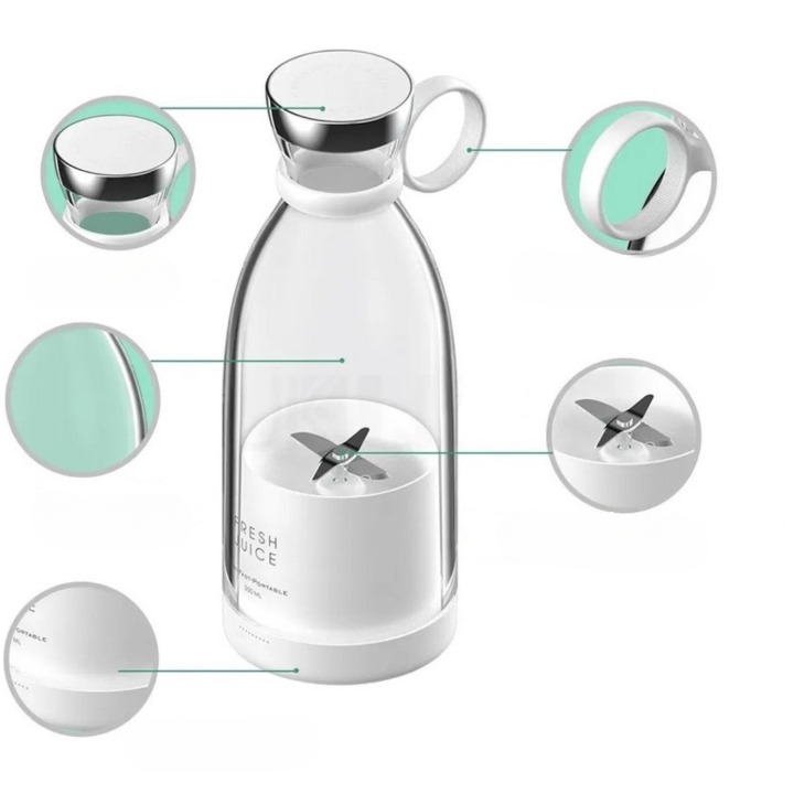 PureMix - Kompakt og trendy blender til forfriskende drikkevarer