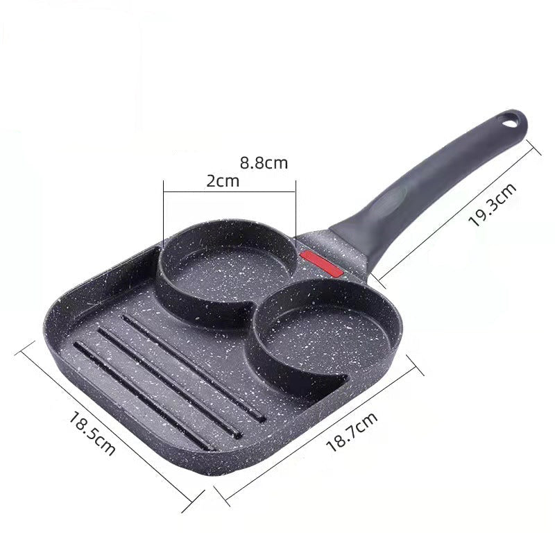 SizzleSplit – 3-i-1 bradepande med opdelte sektioner