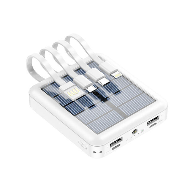 Letvægts solenergibank