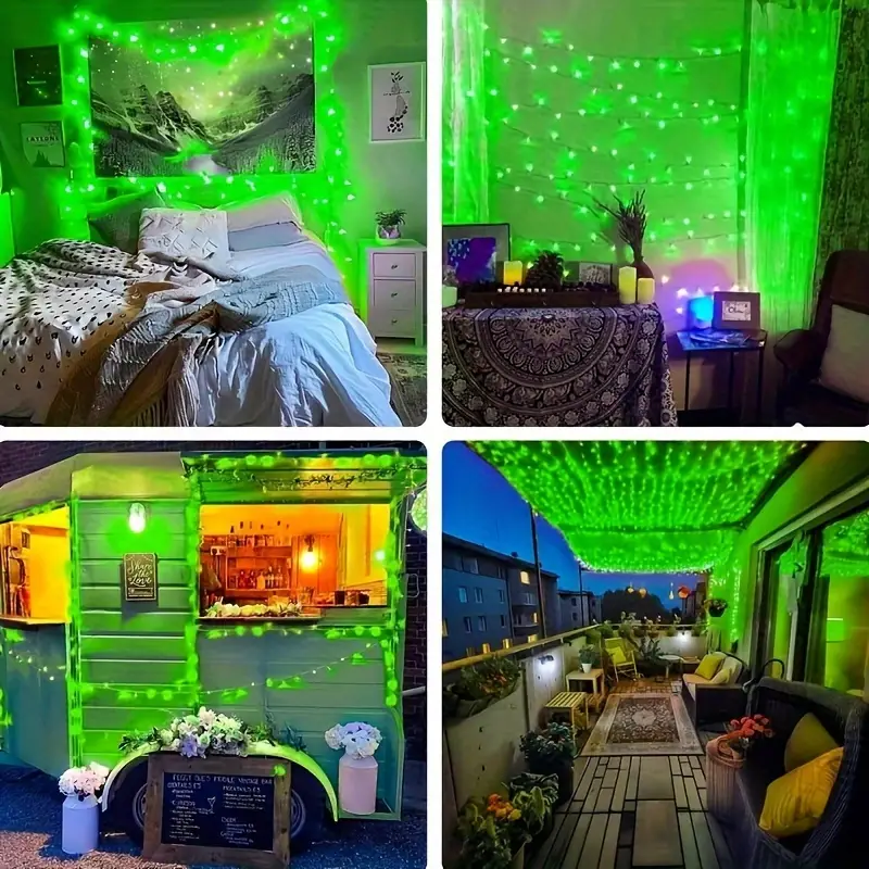SolarGlow Halloween-lyskæder – solcelledrevet udendørsbelysning til have og terrasse