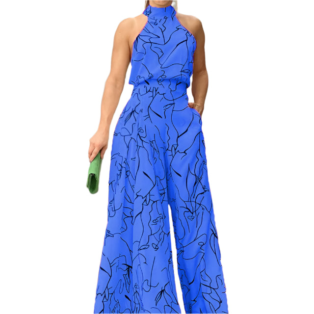 Veronica - grime jumpsuit med tryk