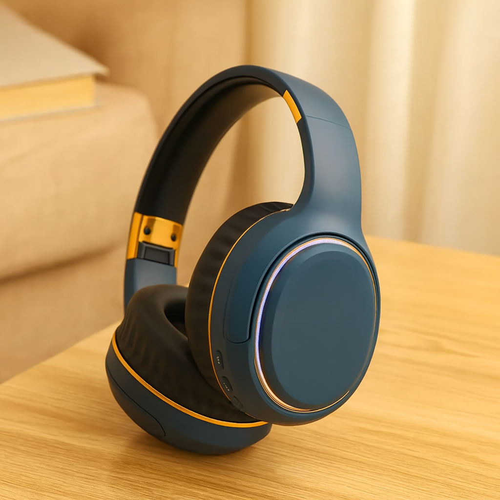 SonicGlow | Trådløse hovedtelefoner med omgivende belysning