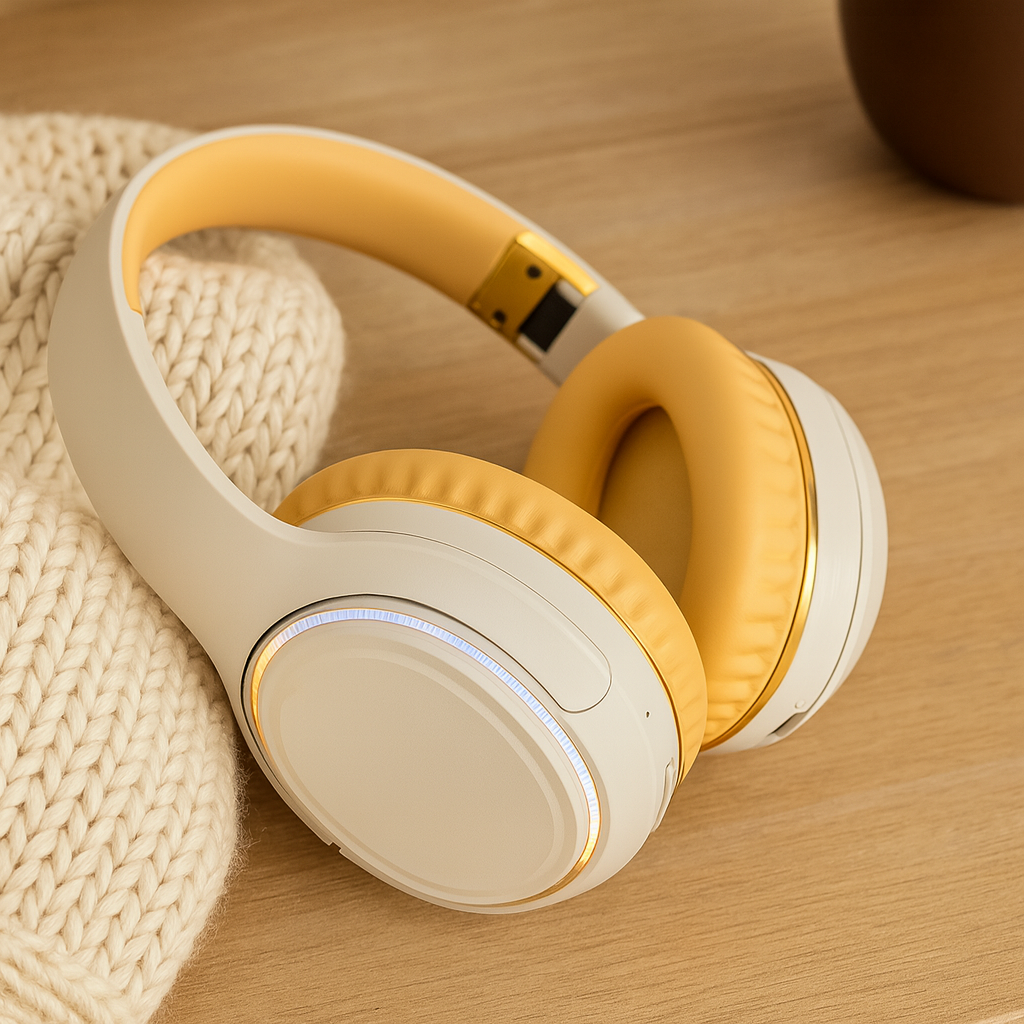 SonicGlow | Trådløse hovedtelefoner med omgivende belysning