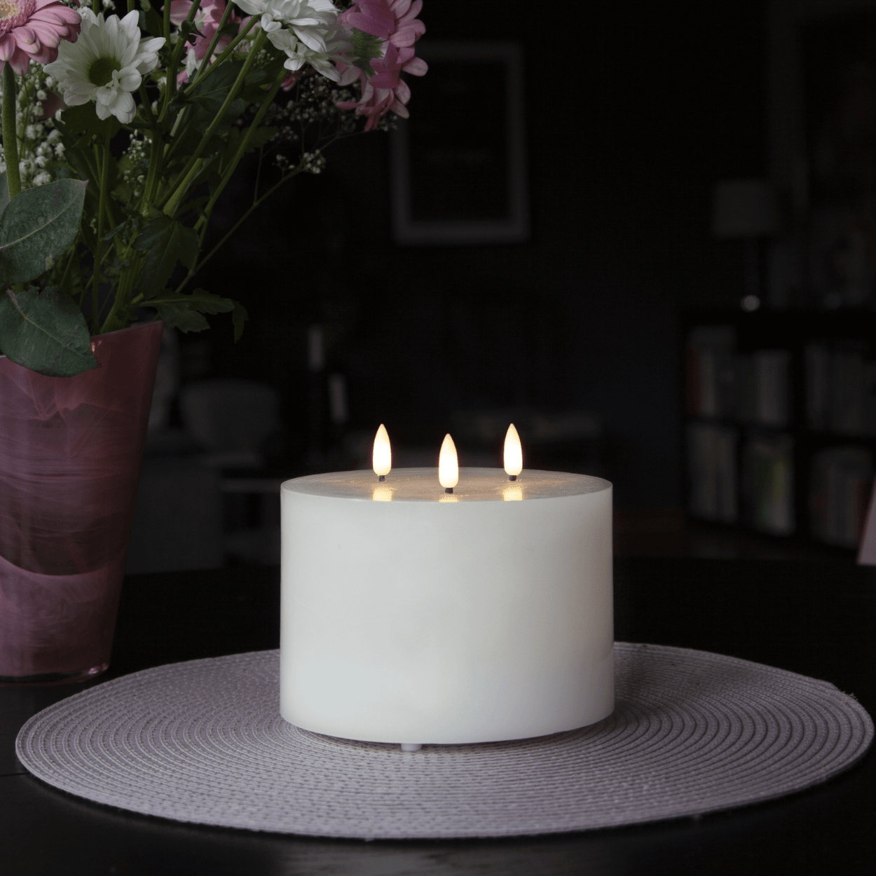 Candora – Hvidt LED-søjlelys