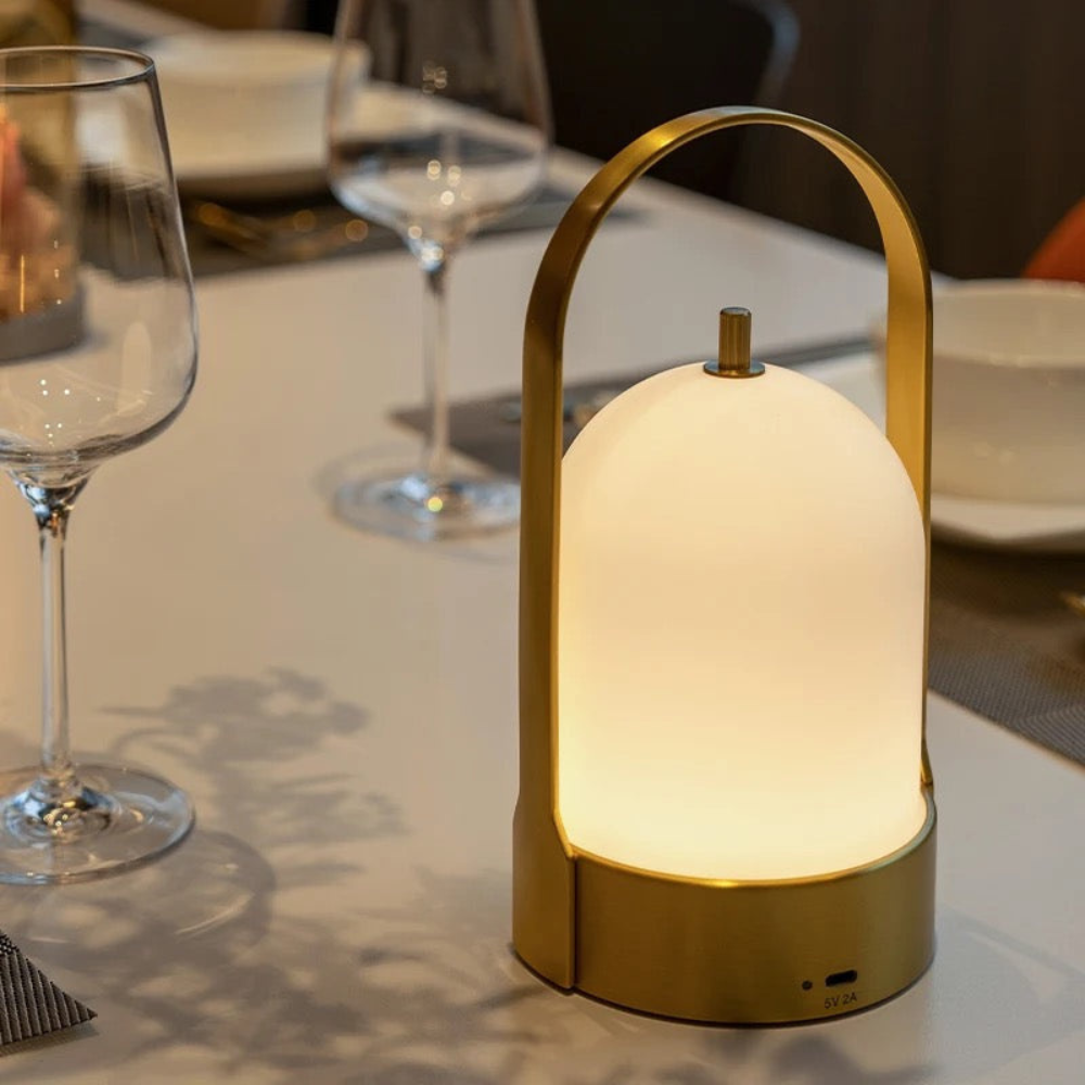 Ignara – Trådløs LED-bordlampe med håndtag