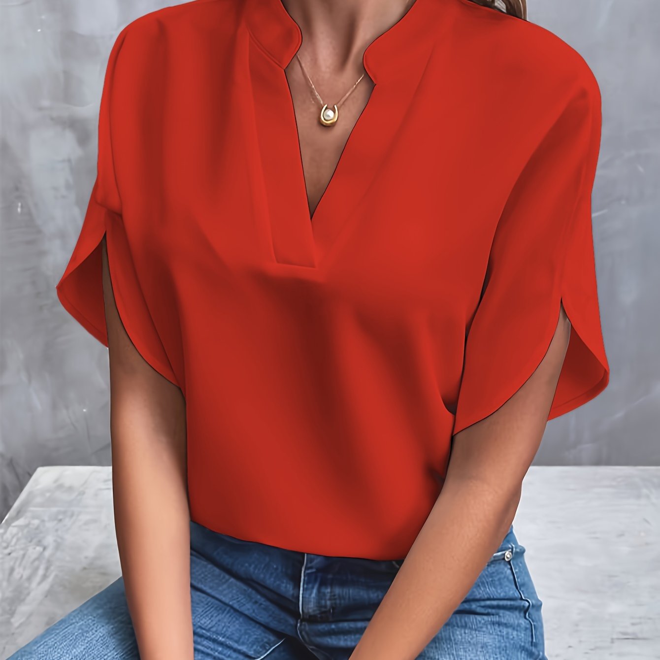 Augusta - en bluse Elegant bluse