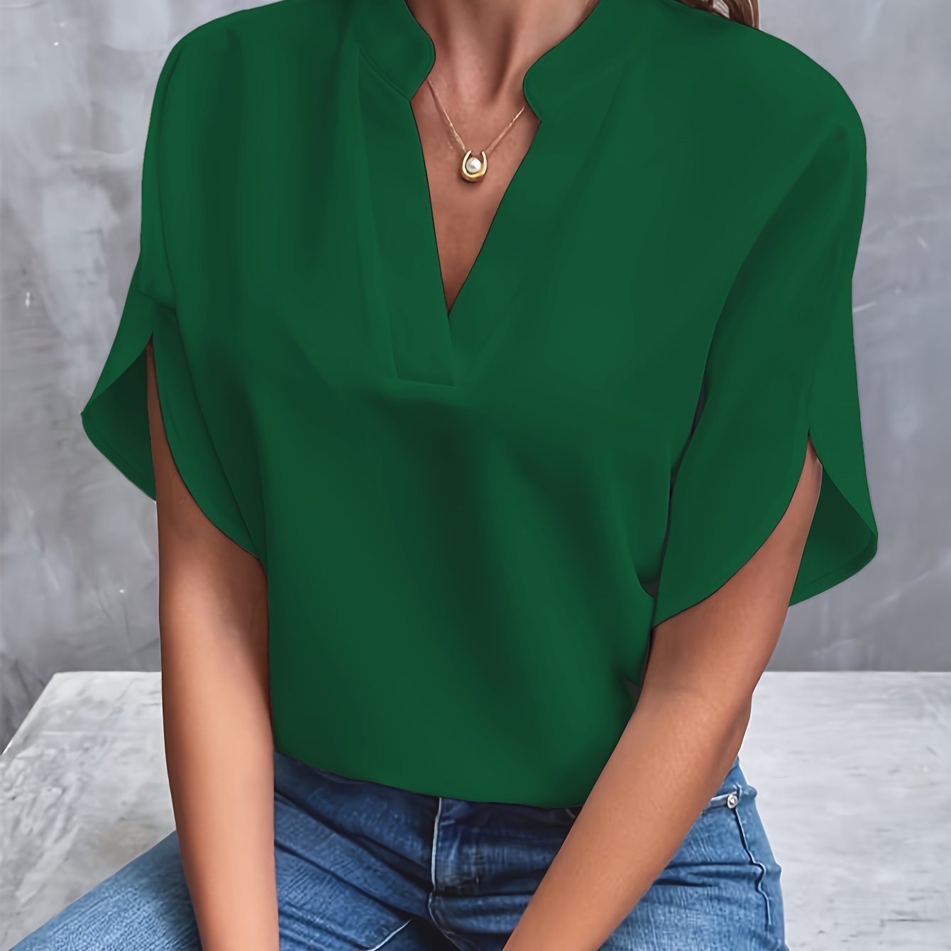Augusta - en bluse Elegant bluse
