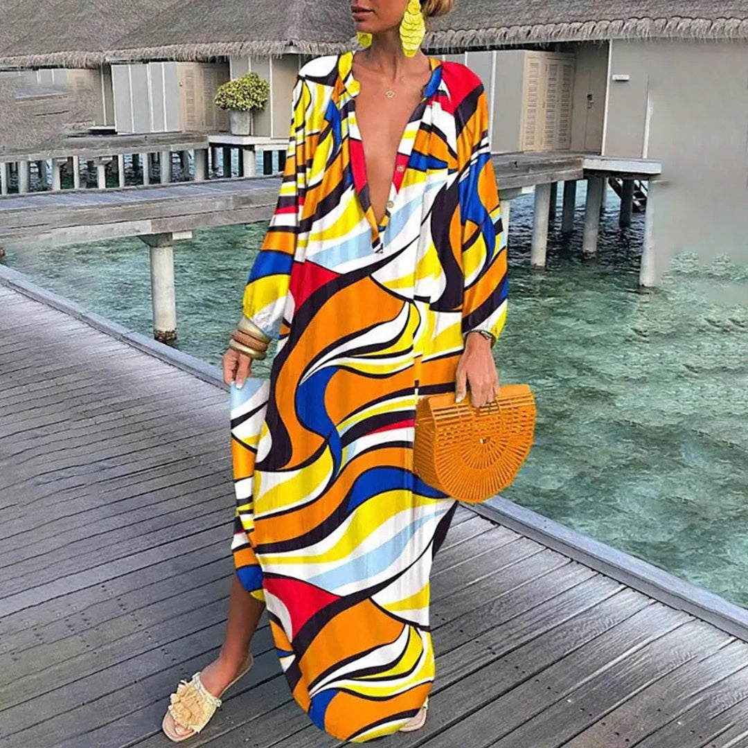 Linnea - Oversized Boho-kjole