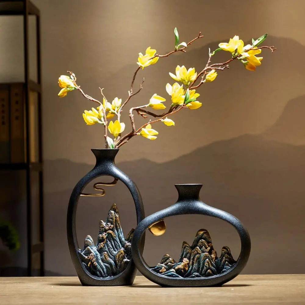 SereniGlow - Elegant vase til rolig boligindretning