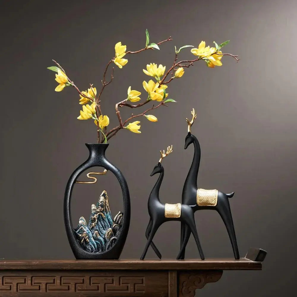 SereniGlow - Elegant vase til rolig boligindretning