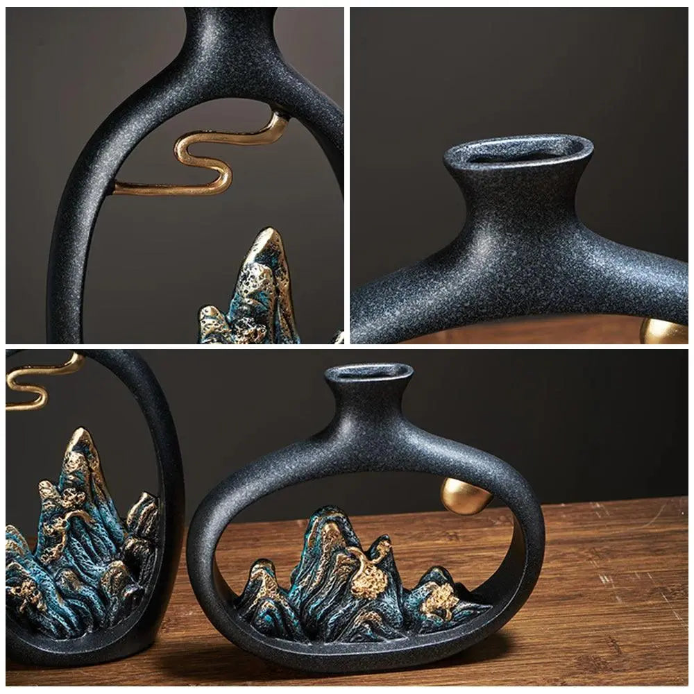 SereniGlow - Elegant vase til rolig boligindretning