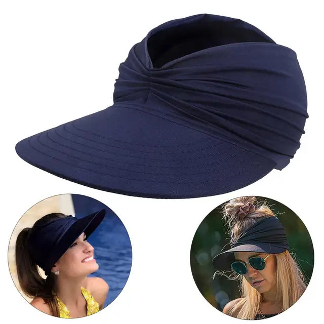 Fern - Sommerstrandhat med stort visir
