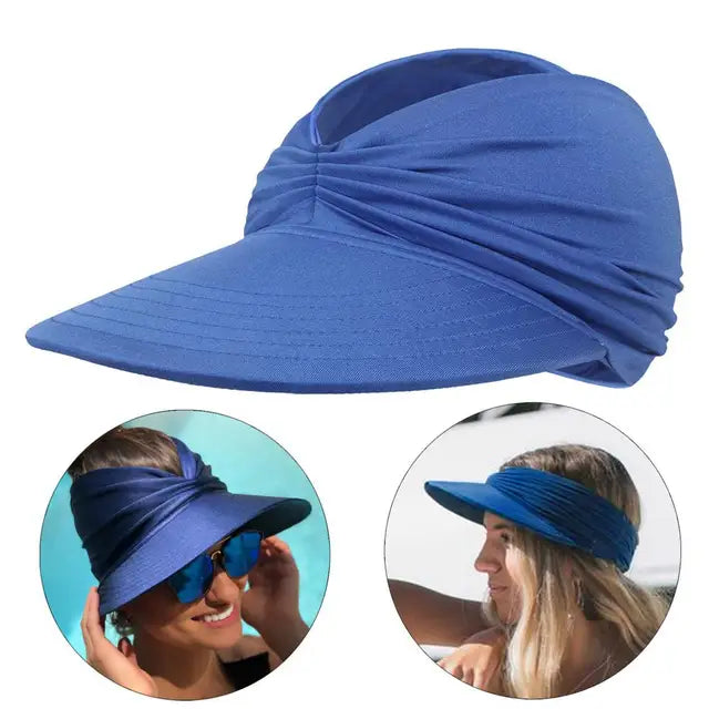 Fern - Sommerstrandhat med stort visir