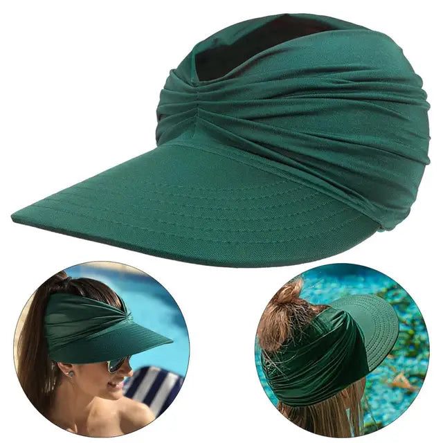 Fern - Sommerstrandhat med stort visir
