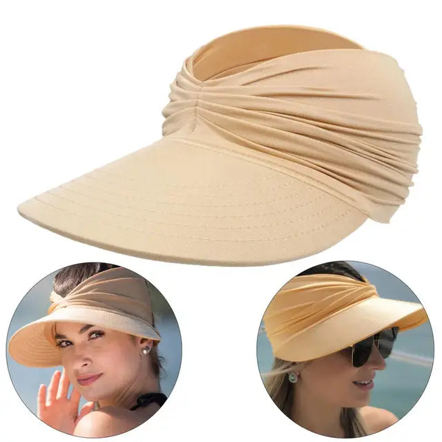 Fern - Sommerstrandhat med stort visir