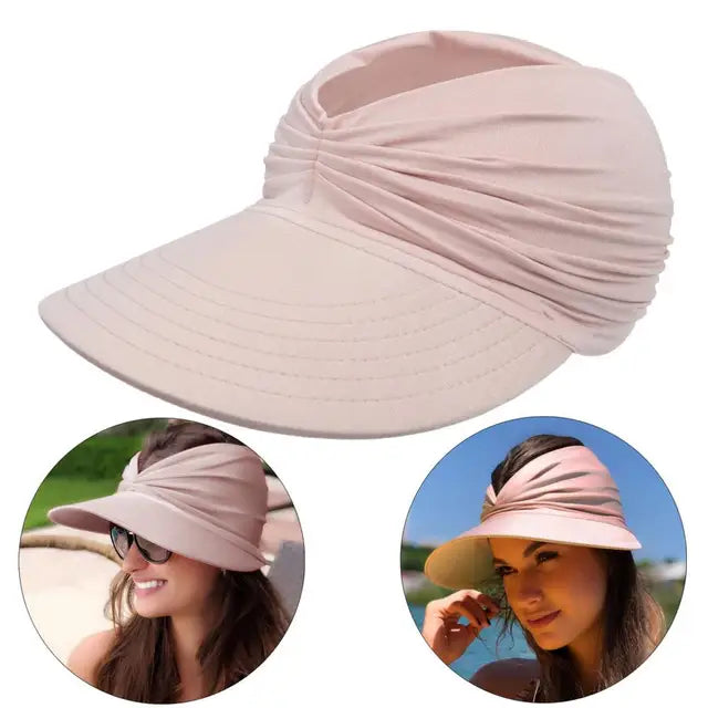 Fern - Sommerstrandhat med stort visir