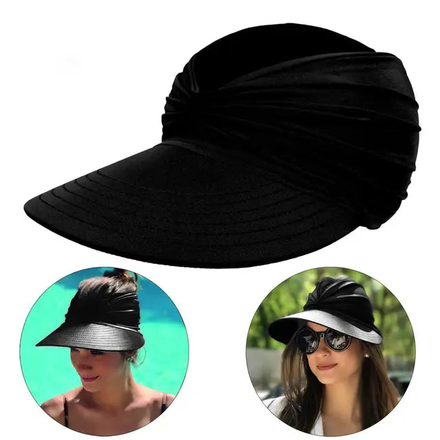 Fern - Sommerstrandhat med stort visir