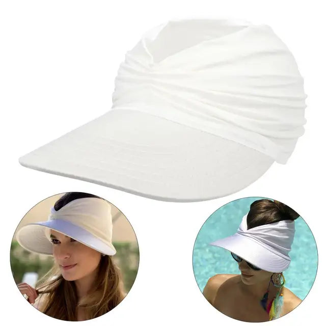 Fern - Sommerstrandhat med stort visir