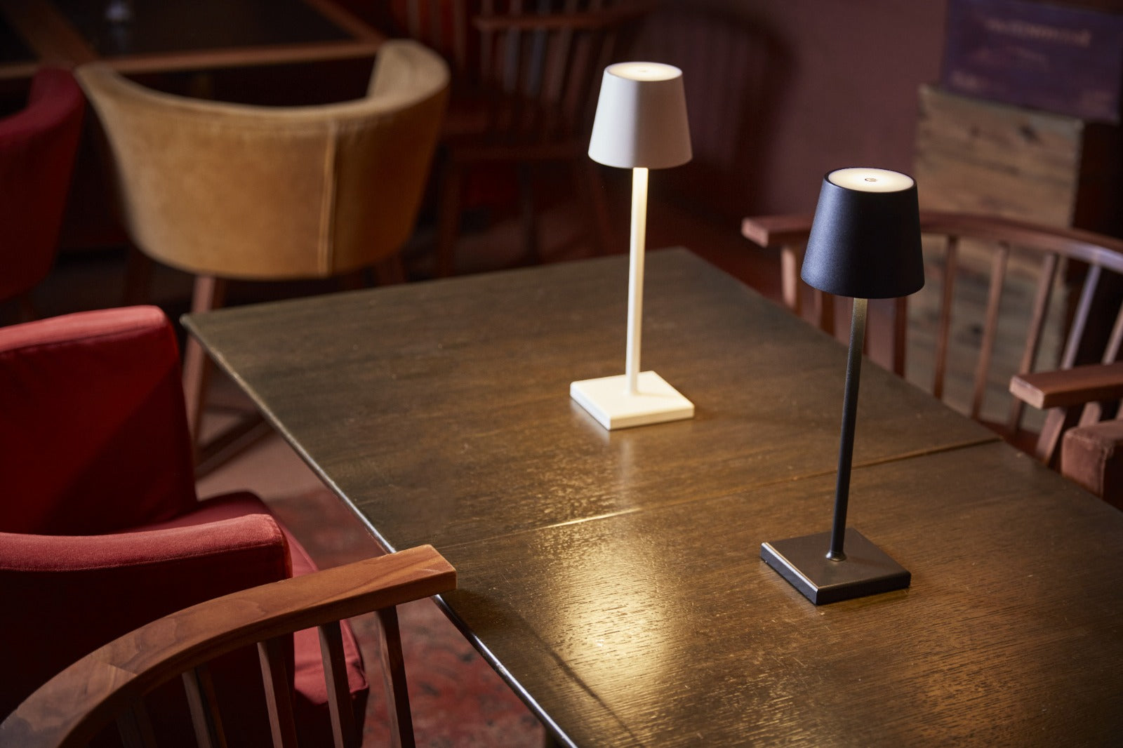 Glødelampe | Genopladelig bordlampe