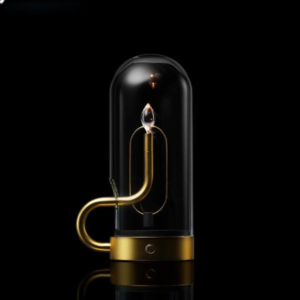 LumeGlow™ | Varm LED bordlampe