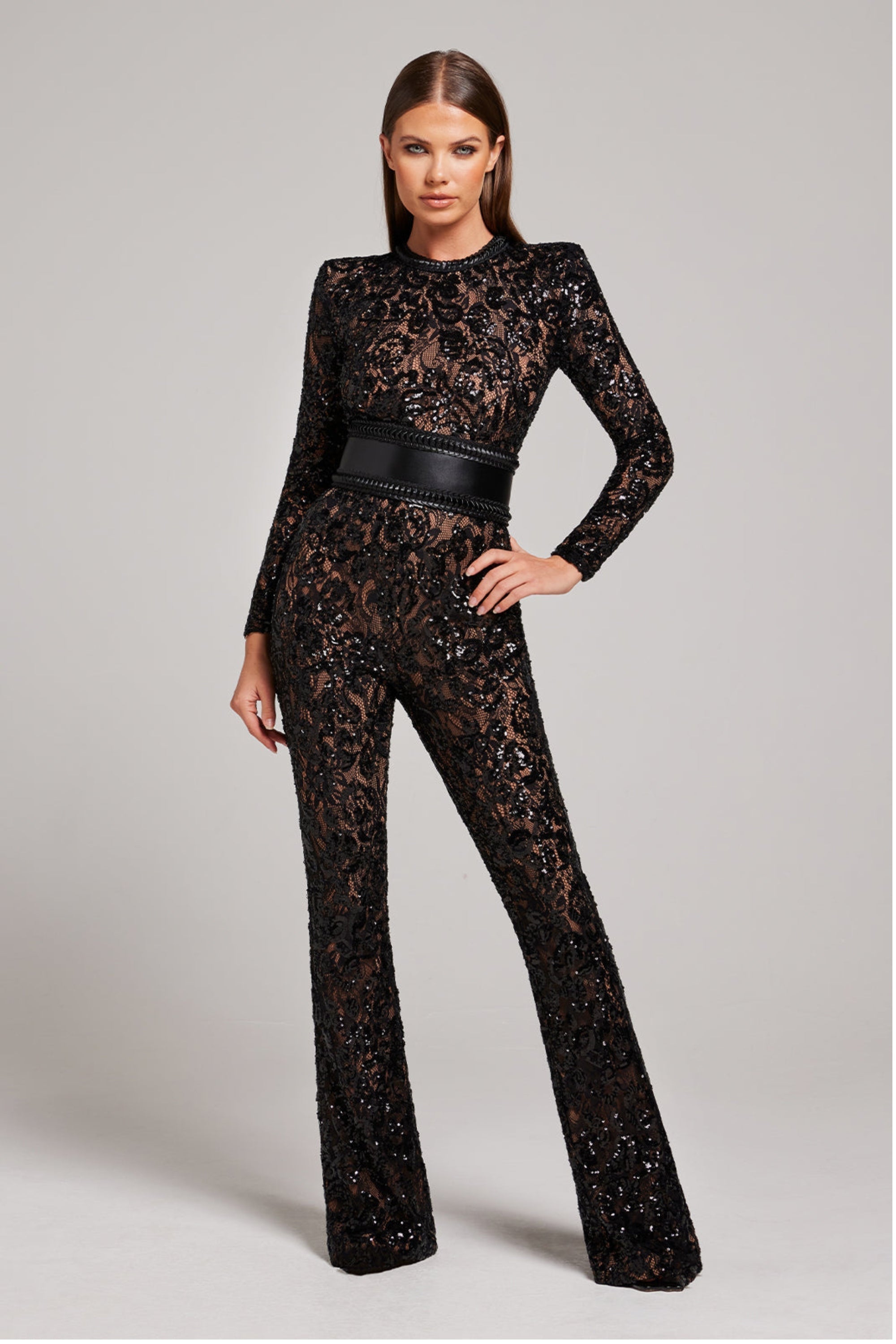 Isa | Elegant jumpsuit med blonder