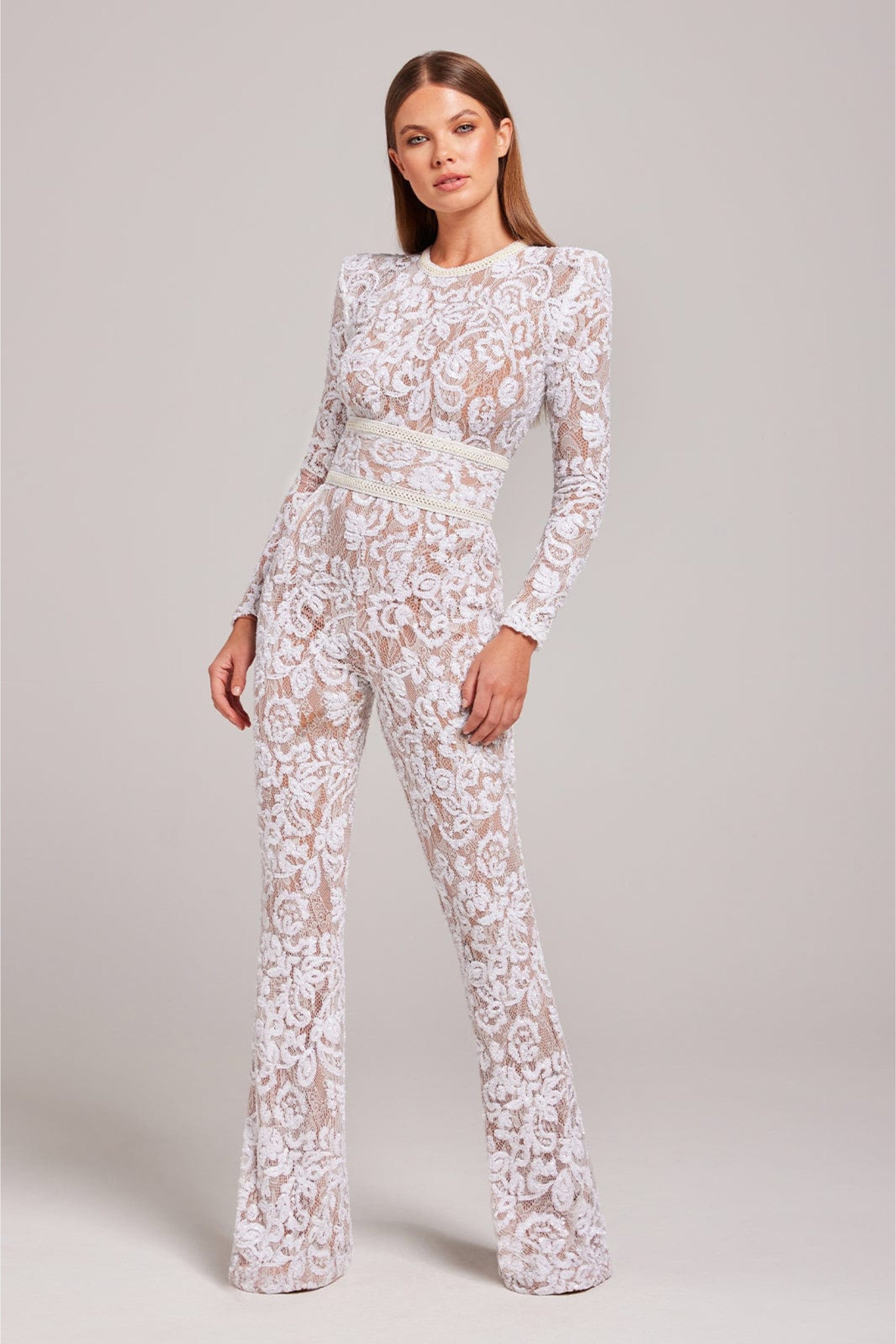 Isa | Elegant jumpsuit med blonder