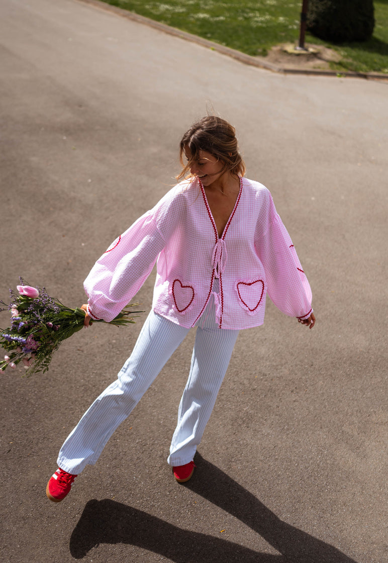 Macy - Flirtende bluse