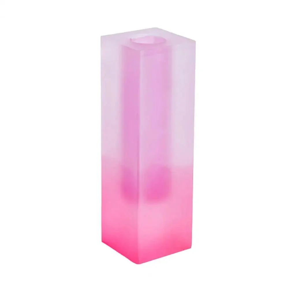 GradientGlow - Krystal Cuboid Vase